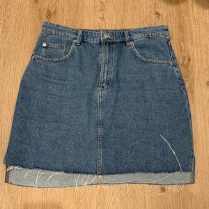 Denim skirt